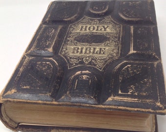 1879 John S Brown Canadian Family Bible 2200 graphic plates