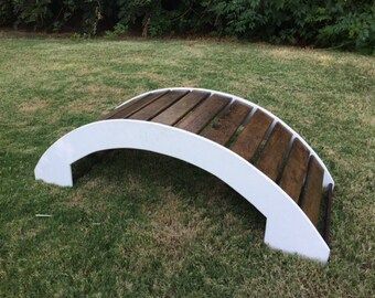 Wooden Children's Rocker/Bridge Toy