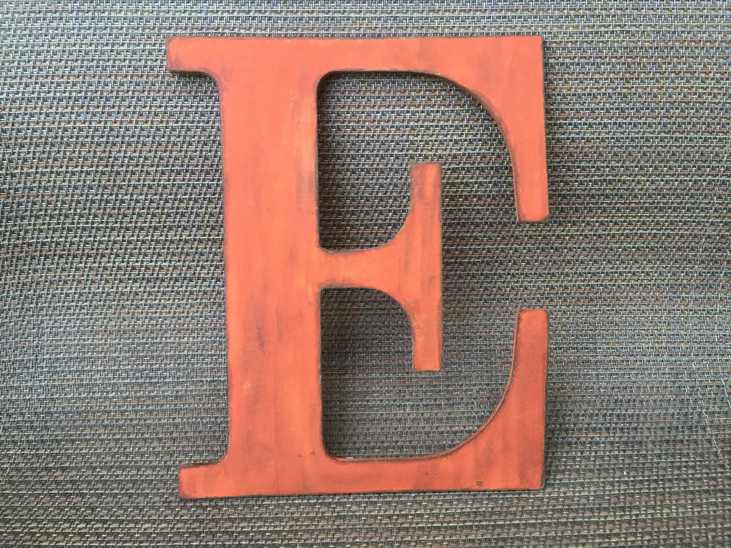 Rustic Distressed Initial Letters A B C D E F G H I J K L