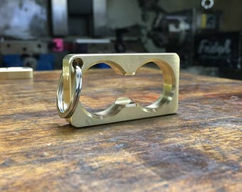 Keychain / EDC / Bottle Opener / Knuck / CNC / Two-Finger Ring