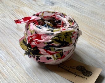Recycled Old Shirt Yarn - 100% cotton - approx 60g/45m