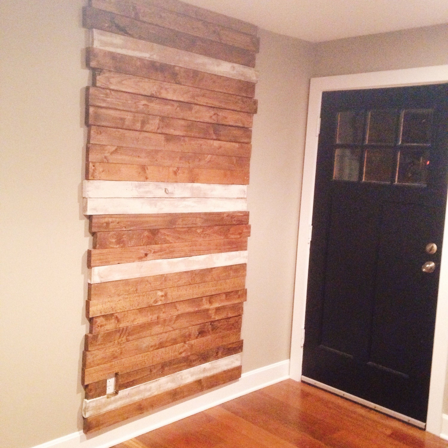 Rustic Wood Wall Reclaimed Accent Wall