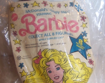 McDonalds Happy Meal 1990 Barbie #8 my first Barbie