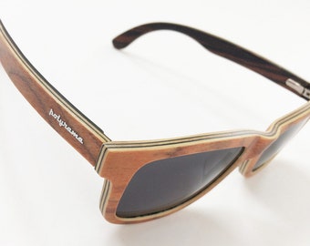 Polyrama Cork Wood Polarized Sunglasses