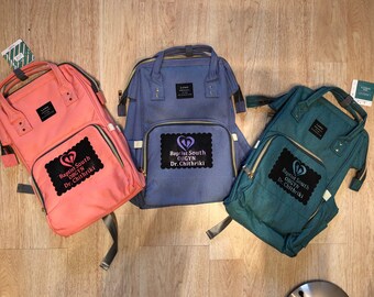Personalized Diaper Bag//Backpack//Multifunctional Bag//Diaper Bags for Dad