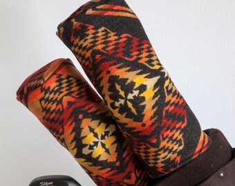 Golf Head Covers, Golf Club Covers, Golf Club Head Covers, Golf Club Headcovers, Pendleton Wool Driver, Fairway, Hybrid and Putter Covers