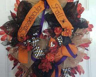Halloween Fall wreath