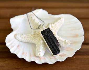 Black Tourmaline Pendant