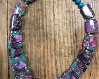 Jasper and Pyrite Collar