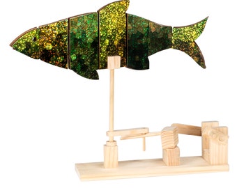 BB Wooden Automata - The Fish