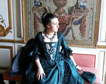 French 18th century dress - dress Mack - dress