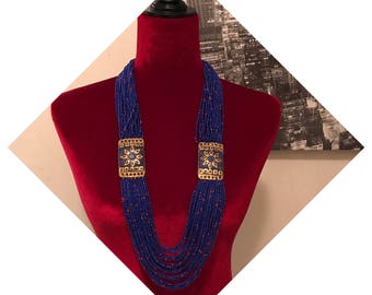 Handmade beaded necklace