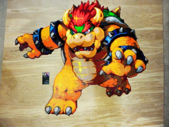 princess hama bead Beads Perler 20000 Art Bowser Bead