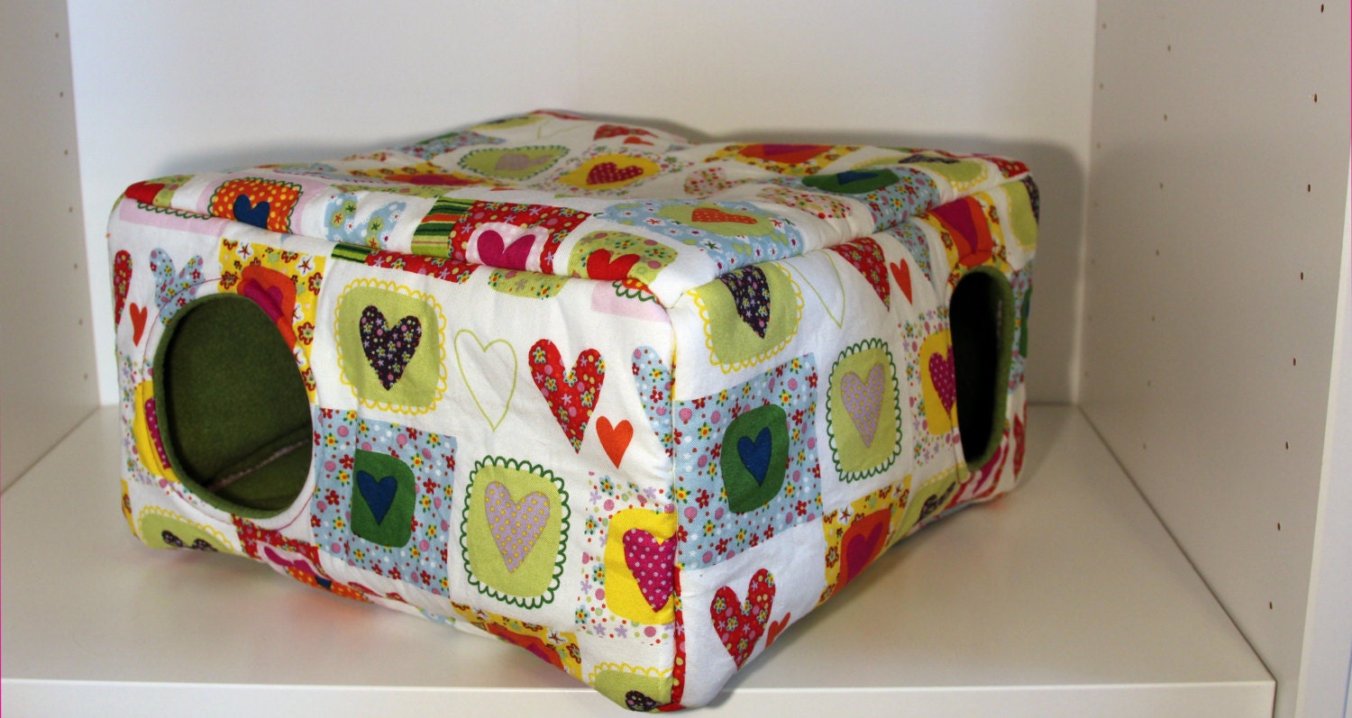 Guinea Pig Cuddle Cube Extra Durable Ferret House Reinforced