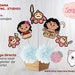 Centro de Mesa, Moana, Party Kit, Descarga directa, Cameo, imprimible digital, listo para PLOTER DE CORTE, cameo, pdf, svg, clip art Studio3
