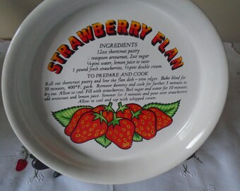 Strawberry flan recipe flan dish