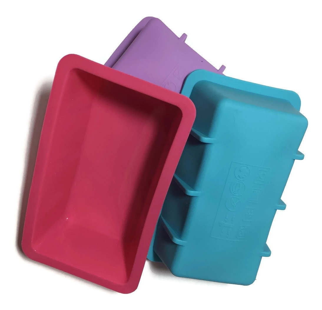 Mini Loaf Silicone Soap Mold B