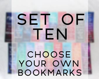 Set of 10 - Bookmarks