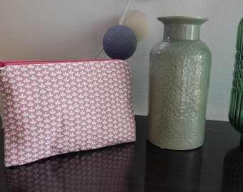Toiletries, baby pink, pastel tone, handmade