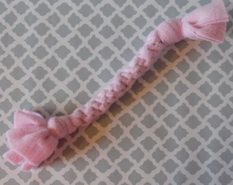 Fleece Dog Toy/Braided Dog Toy/Dog Chew Toy/Durable Chew Toy/Tug Chew Toy