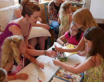 Four Art Lessons for Kids Aged 5+