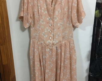 Pink Sheet Midi Summer Dress