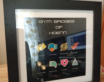 Pokemon Gym Badges - Hoenn Region