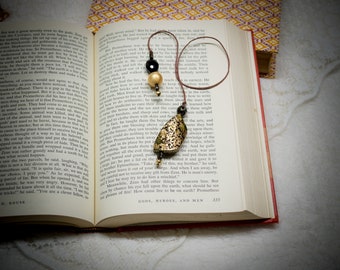Beaded Bookmark / Book Thong