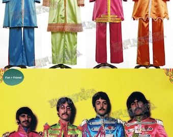 Sgt.Pepper, The Beatles Costume Outfit*4version