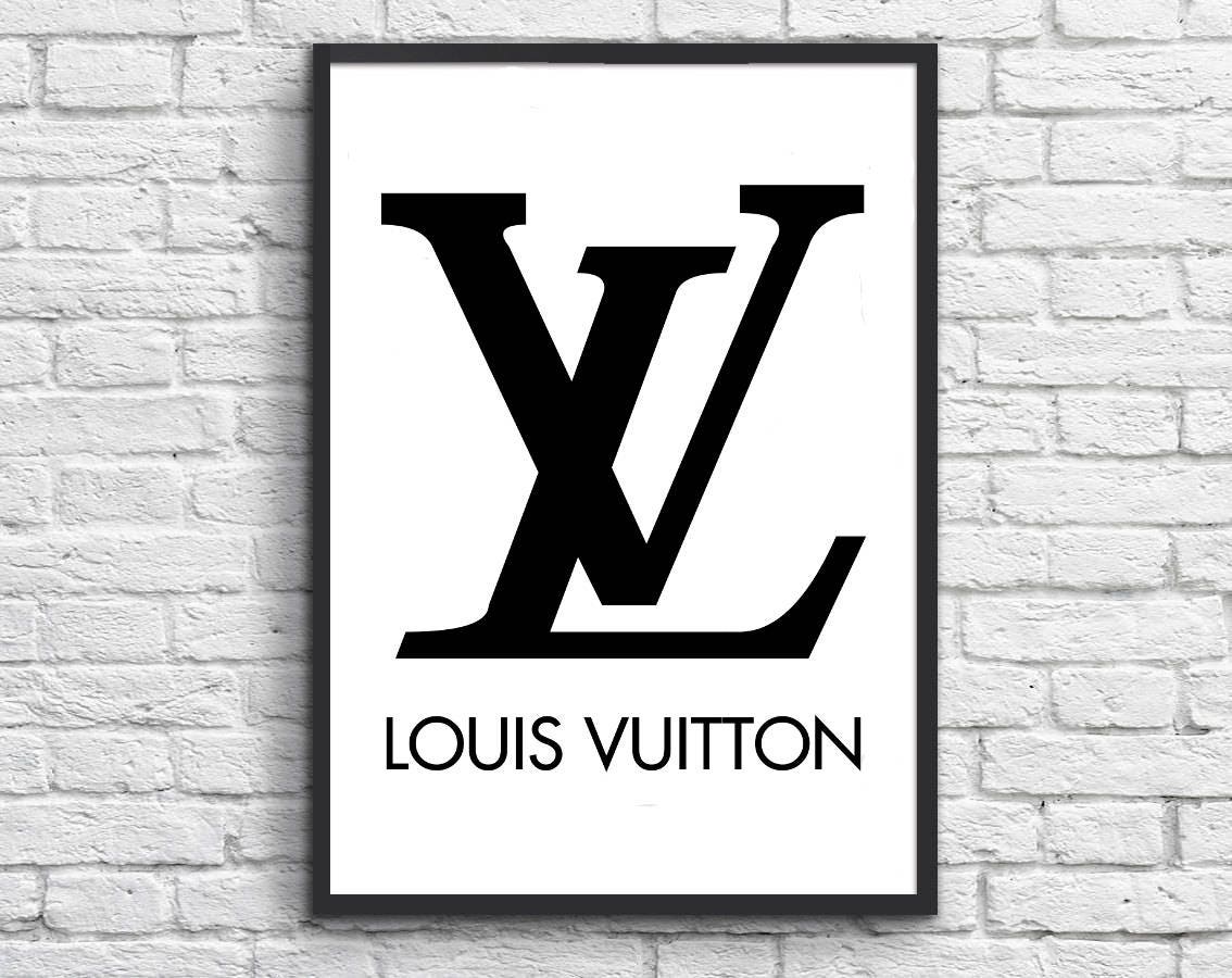 Large poster Louis Vuitton Art Louis Vuitton Poster Fashion