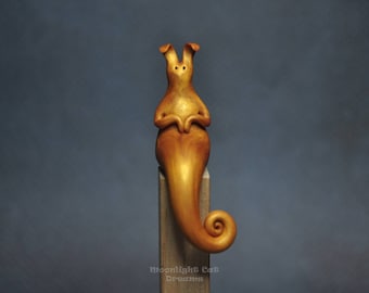 Bunny Figurine, Bunny, Rabbit Figurine, Animal Figurine, Fantasy Bunny, Collectible Figurine, Handmade