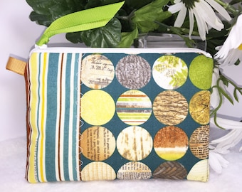 Stripe Wetbag, Makeup Bag, Cosmetic Pouch Water Resistant Zipper Bag, Cosmetic Bag