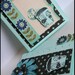 Set of Blue Handmade Cards