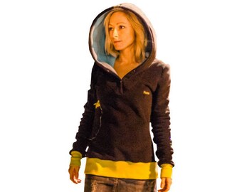 Made in France of fleece and customizable classic sweater