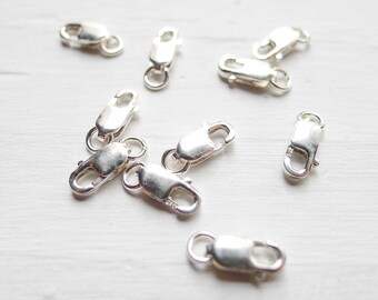 Dainty Sterling Silver Lobster Clasps (FR639871)