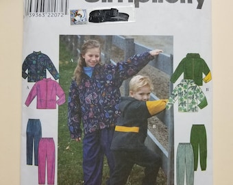 Simplicity Pattern Child Size 8-14 #8342