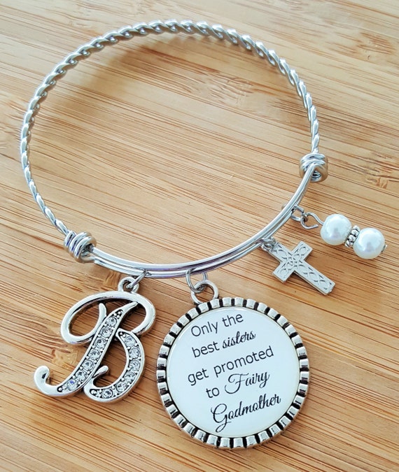 Godmother Gift / Gift for Godmother / GODMOTHER GIFT / GODMOTHER Bracelet / Christening Gift for Godmother / Godmother Baptism Gift