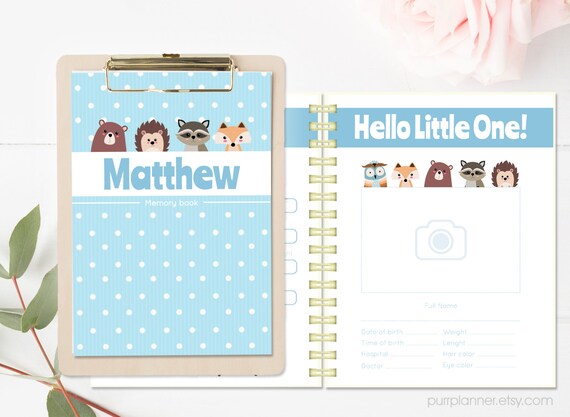 baby boy photo books