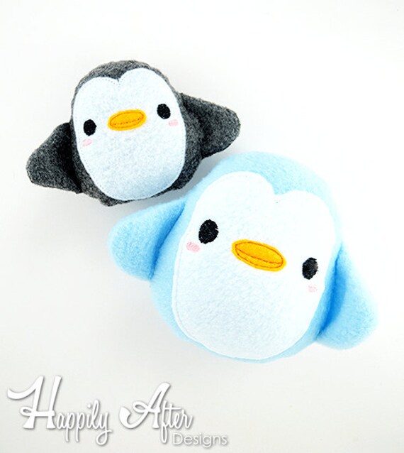 Download Penguin Stuffie Embroidery Designpenguin stuffed animal