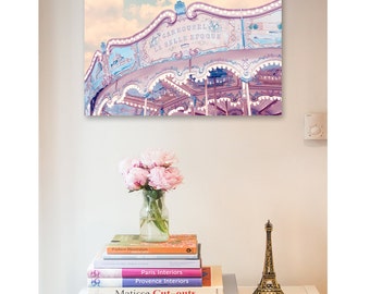 Paris photography Print - Carousel print, Paris nursery
