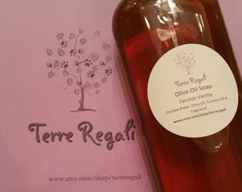 Olive Oil Liquid Soap-Castile Soap -Face Wash-Body Wash- Hand Wash - Shampoo - Makeup Remover-Simply the best soap ever!