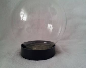Vintage Glass Globe Flower Aquarium ~ Terrarium