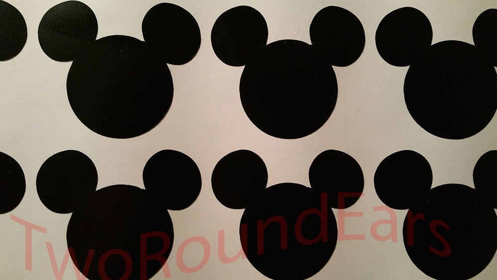 2inch Mickey Head Stickers