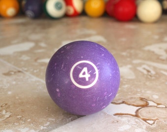 Pool ball, billiard ball, pool table ball, vintage pool ball, snooker ball, juggling, pool hall, man cave, bar decor, 1970s collectible