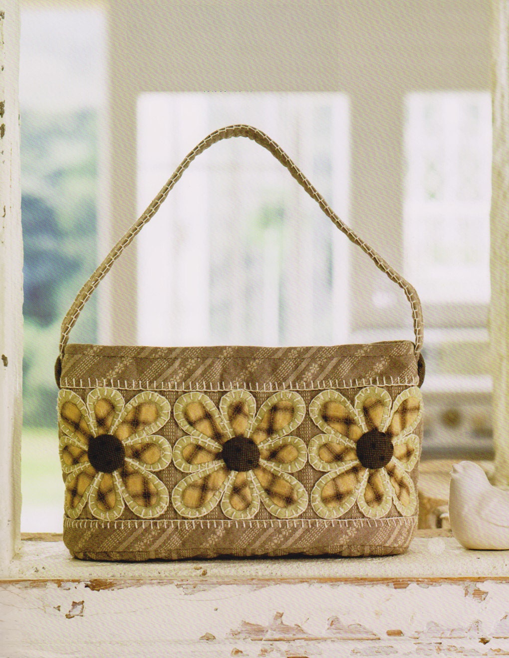 No.39 PDF Pattern of How to Flower women wallet pouch coin