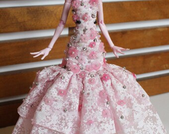 Lilly - OOAK Custom 17 in Draculaura Monster High Doll