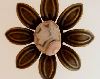 Keweenaw Mine Agate Bobby Pin