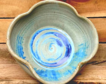 Large Ceramic Serving Bowl, Pasta Bowl, Large Pottery Bowl, Ceramic Decorative Bowl