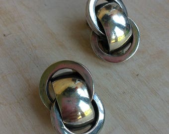 Grosse Germany 1971 clip on earrings