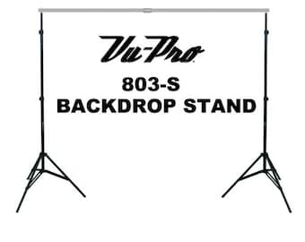 Vu-Pro 803-S Economy Backdrop Stand-Quilt Rack Photography Equipment